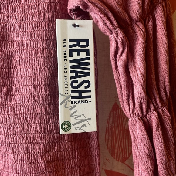 Rewash brand top is rose-pink! Size XS or S. - Picture 2 of 6